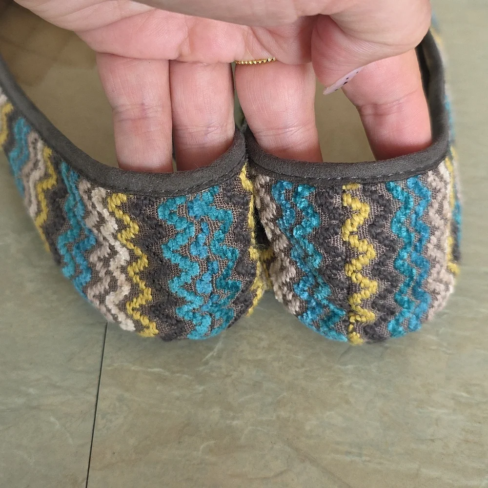 Bongo Embroidered Ballet Flats - Picture 4 of 5